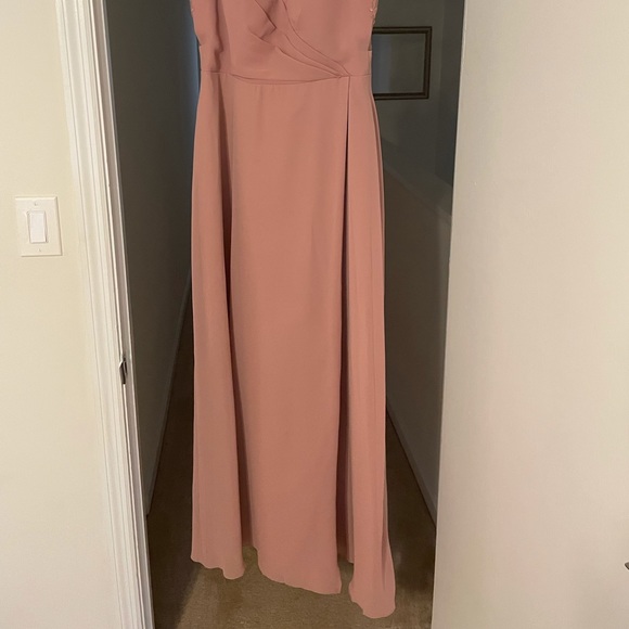 Azazie Dusty Rose Size 10 - Picture 2 of 8